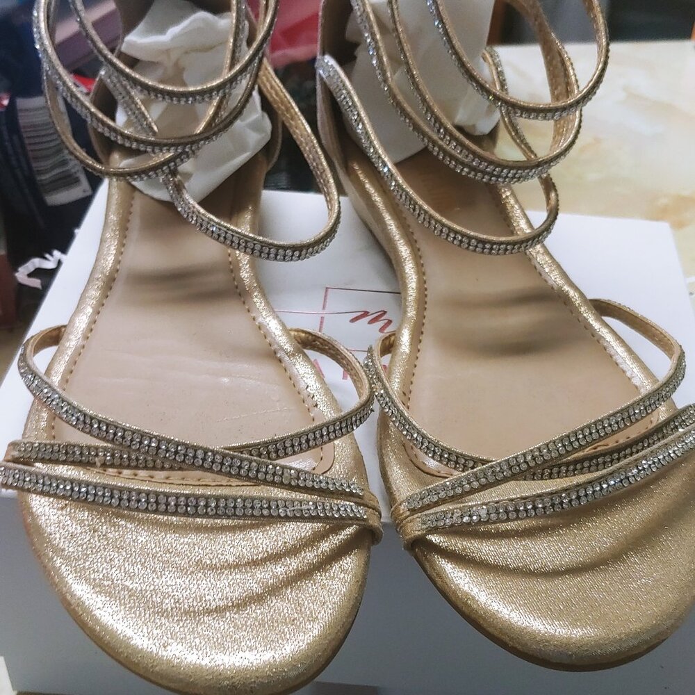 Brand new glittery sandals